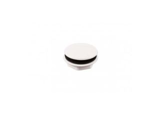 PRE PACKED WHITE TAP HOLE STOPPER