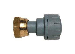 Polyplumb PB722 Straight Tap Connector 22mmx3/4in