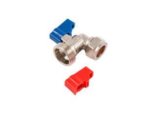 15mm x 3/4  CP ANGLE WASHING MACHINE TAP