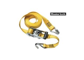 Masterlock Ratchet Tiedown & J Hooks 4.5m