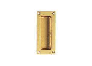 Carlisle Flush Pull Polished Brass AQ90