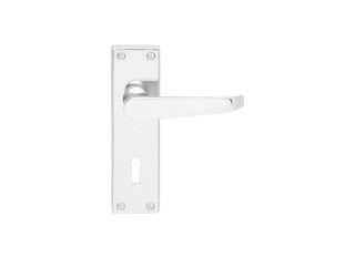 Carlisle Victorian Flat Lever Lock Contract Polished Chrome