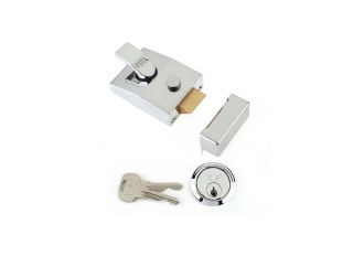 YALE  89 Nightlatch Security visi  60mm CH P-89-CH-CH-60