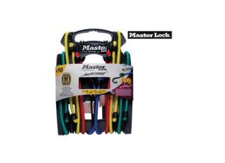 MasterLock Twin Wire Bungee Organiser (10 piece)