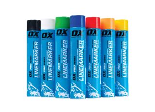 Ox Trade Permanent Line Marker Spray Paint Red 750ml