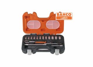 Bahco S160 Socket Set 16 Piece 1/4in Driver Set