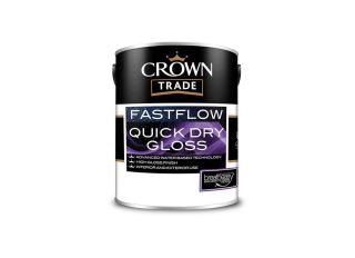 Crown Trade Fastflow Quick Dry Gloss White 2.5L