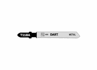 Dart T118A Metal Cutting Jigsaw Blade (Pack of 5)