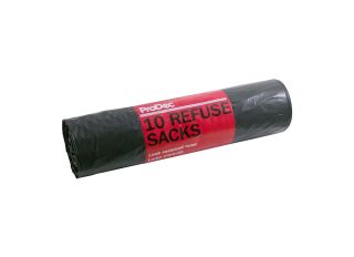 Faithfull Heavy-Duty Refuse Sacks (Pack 10)