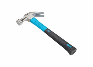Ox Pro Fibreglass Handle Claw Hammer 56g (20oz)