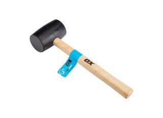 Ox Trade Black Rubber Mallet 453g (16oz)