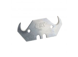 Ox Pro Heavy Duty Hooked Knife Blades & Dispenser (Pk 10)