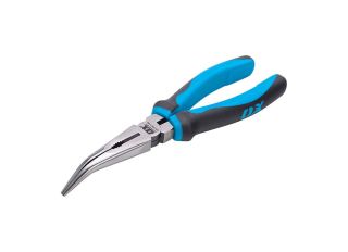 Ox Pro Bent Long Nose Pliers 200mm (8in)