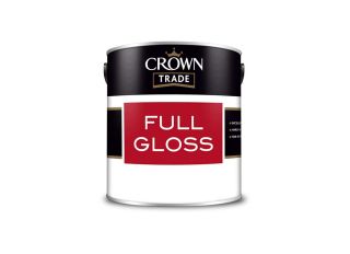 Crown Trade Full Gloss Brilliant White 1L