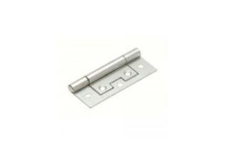 Carlisle Flush Hinge Pair BZP 40mm