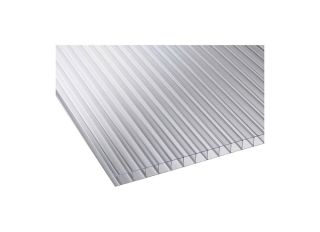 Corotherm Clear Twinwall Polycarbonate Sheet 2500 x 1050 x 10mm