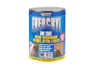 Everbuild Evercryl One Coat Black 2.5kg