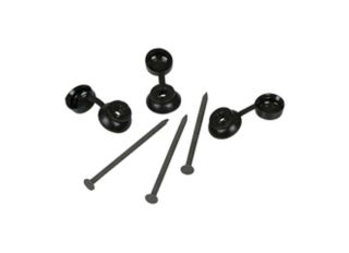 Coroline Bitumen Roof Sheet Fixings Black (Pack of 20)