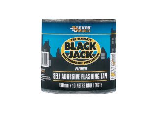Everbuild Black Jack Flashing Tape Trade 150mmx10m