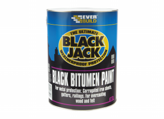 Everbuild 901 Bitumen Paint Black 5L