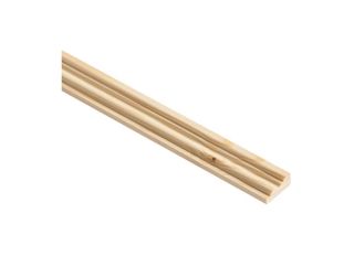 Cheshire Mouldings Pine Barrel Mould 9x21mm 2.4m TM795